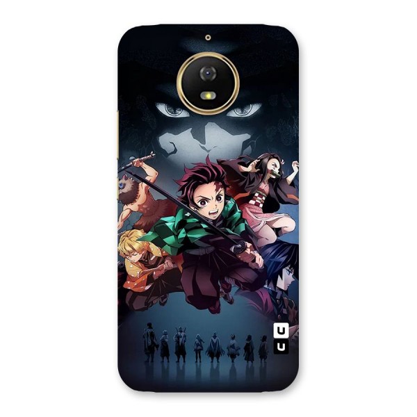 Team Demon Slayer Back Case for Moto G5s