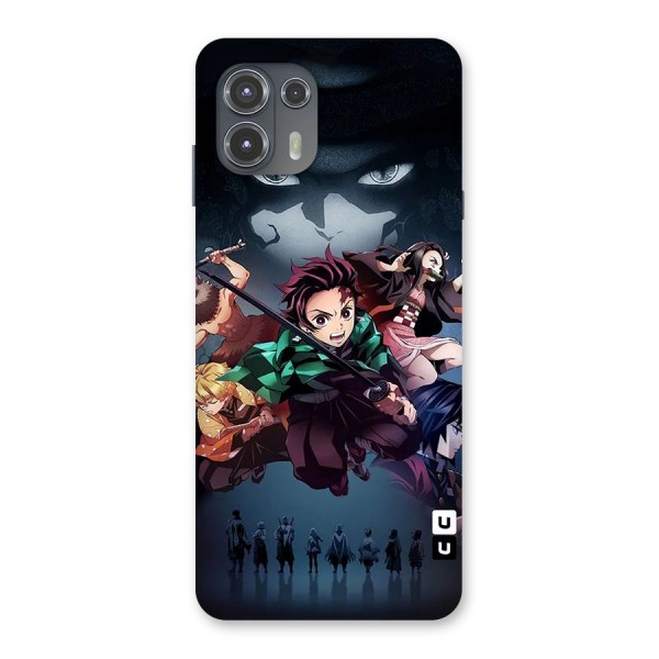 Team Demon Slayer Back Case for Motorola Edge 20 Fusion