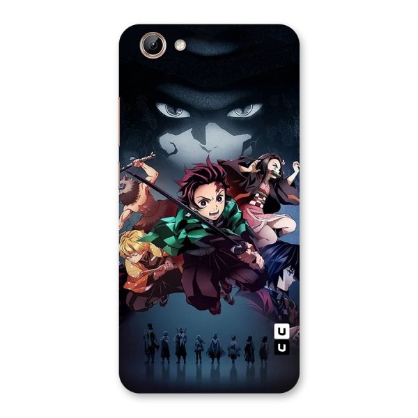 Team Demon Slayer Back Case for Vivo Y71i
