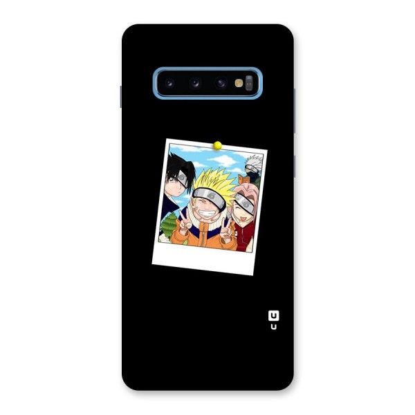 Team Kakashi Cute Back Case for Galaxy S10 Plus