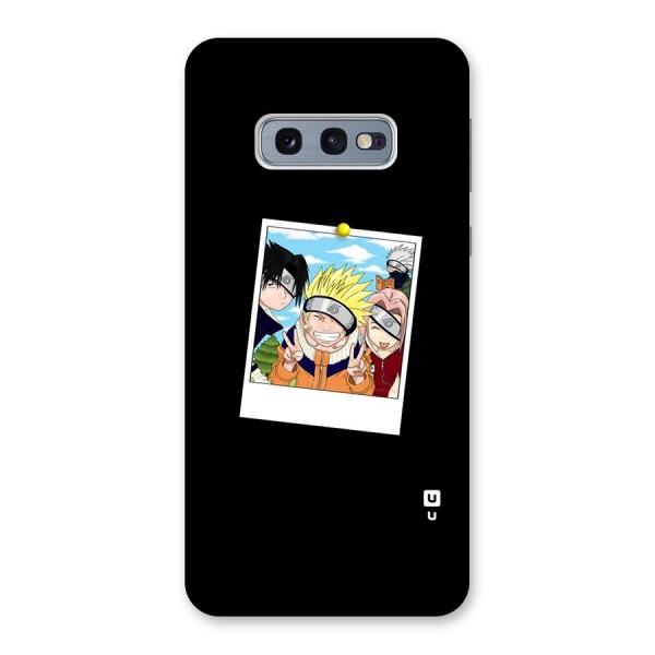 Team Kakashi Cute Back Case for Galaxy S10e