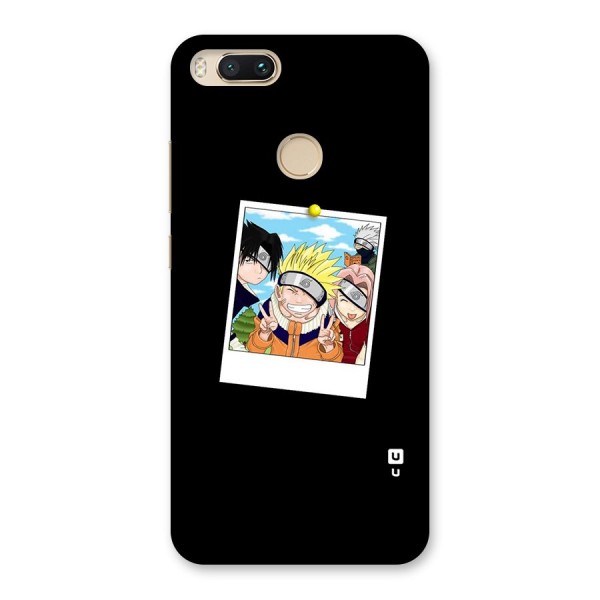 Team Kakashi Cute Back Case for Mi A1