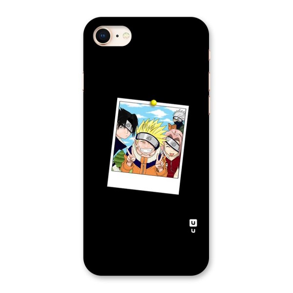 Team Kakashi Cute Back Case for iPhone 8