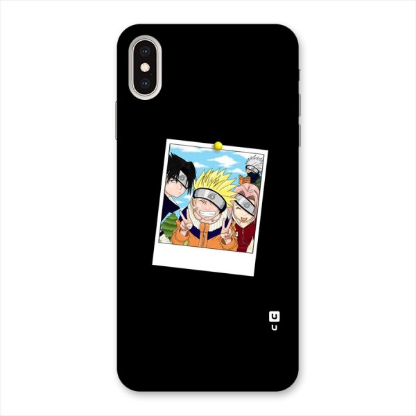Team Kakashi Cute Back Case for iPhone XS Max