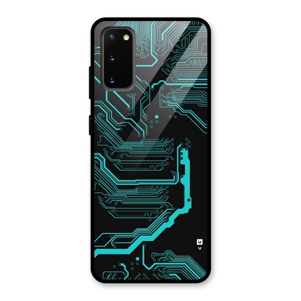 Tech Art Glass Back Case for Galaxy S20