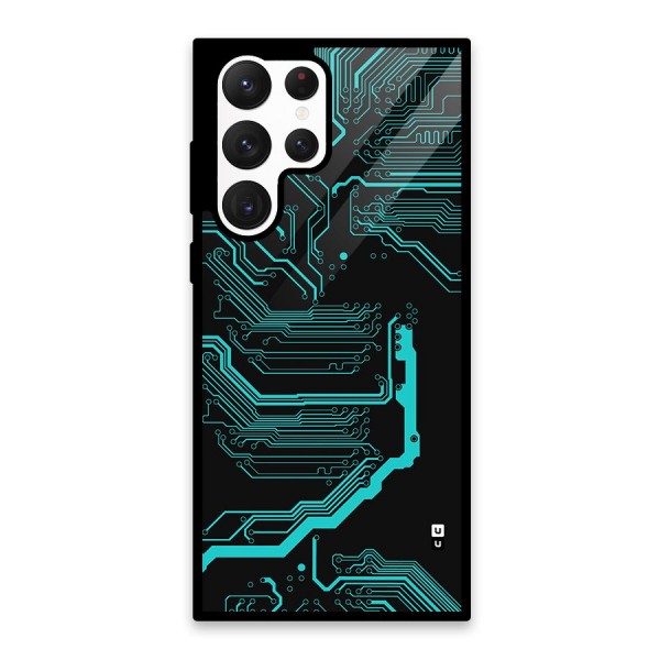 Tech Art Glass Back Case for Galaxy S22 Ultra 5G