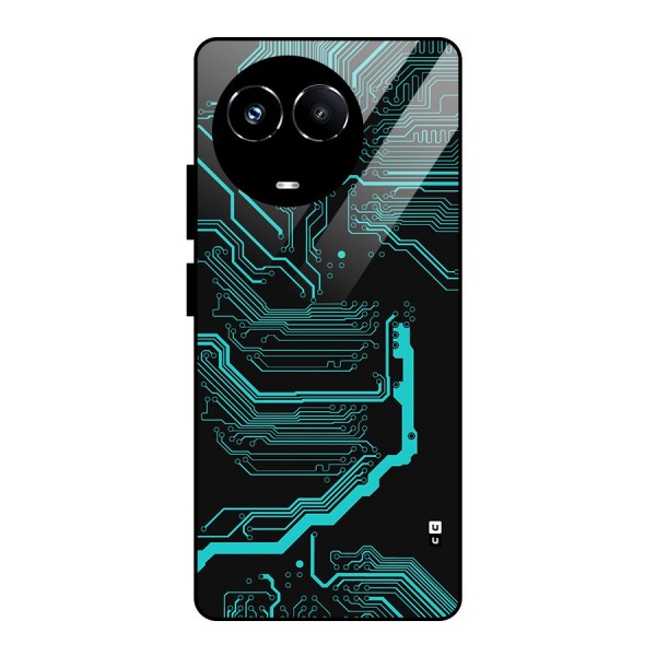Tech Art Glass Back Case for Realme 11X