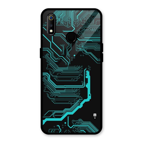 Tech Art Glass Back Case for Realme 3