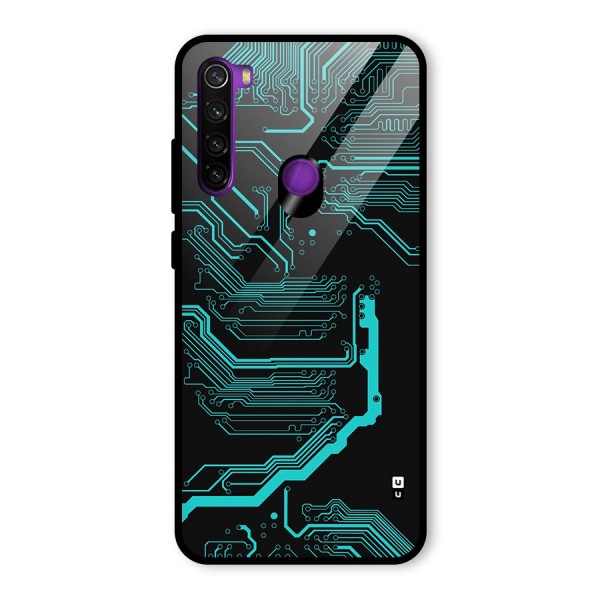 Tech Art Glass Back Case for Redmi Note 8