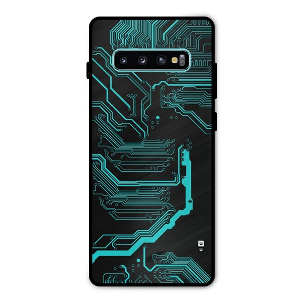 Tech Art Metal Back Case for Galaxy S10 Plus