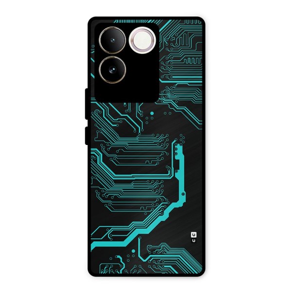 Tech Art Metal Back Case for iQOO Z7 Pro
