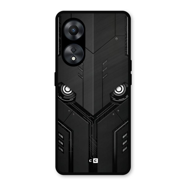 Tech Eye Metal Back Case for Oppo A78