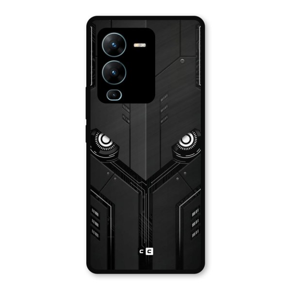 Tech Eye Metal Back Case for Vivo V25 Pro