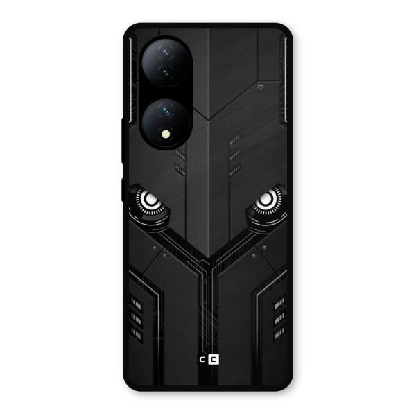 Tech Eye Metal Back Case for Vivo Y100a