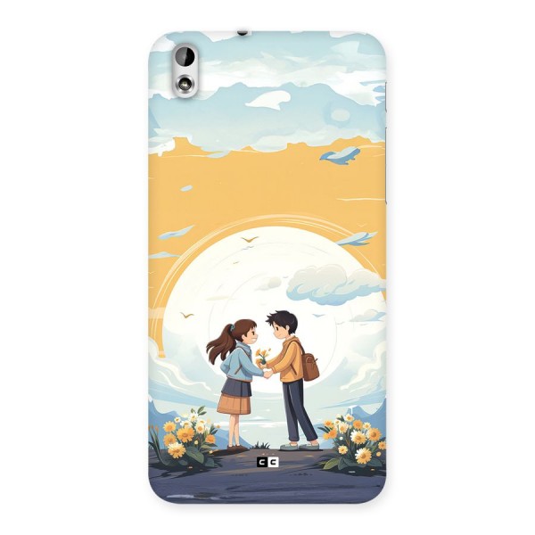Teenage Anime Couple Back Case for Desire 816