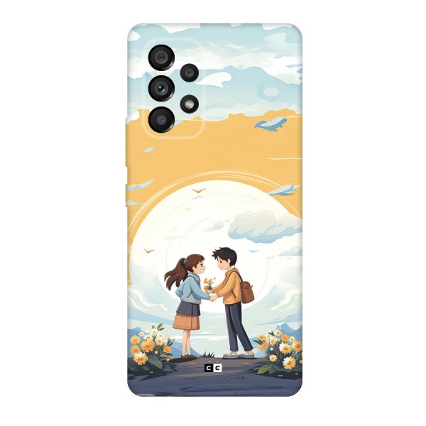 Teenage Anime Couple Back Case for Galaxy A53 5G