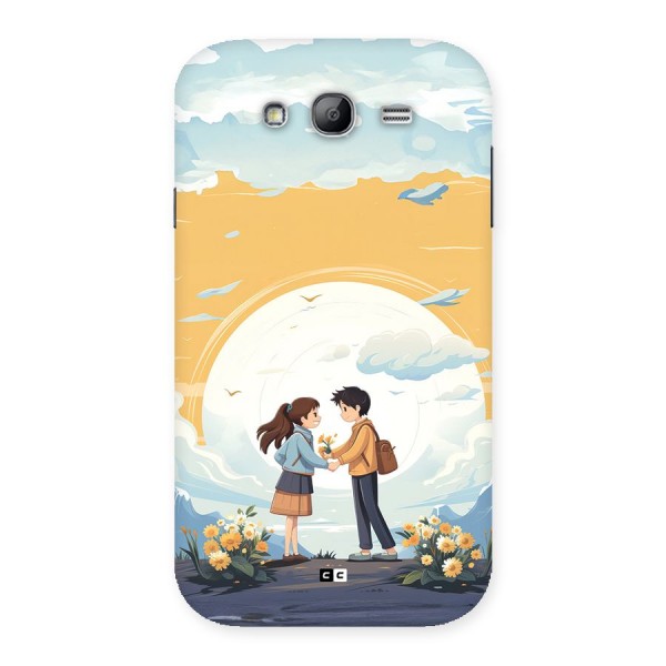 Teenage Anime Couple Back Case for Galaxy Grand Neo