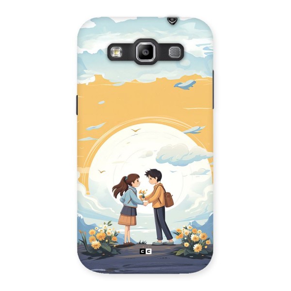 Teenage Anime Couple Back Case for Galaxy Grand Quattro