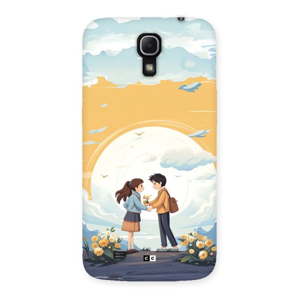 Teenage Anime Couple Back Case for Galaxy Mega 6.3