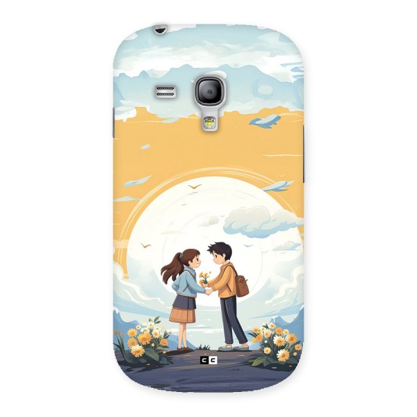 Teenage Anime Couple Back Case for Galaxy S3 Mini