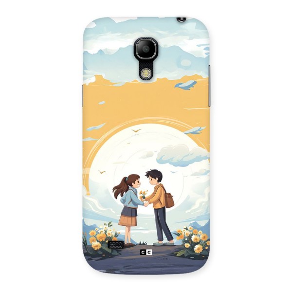Teenage Anime Couple Back Case for Galaxy S4 Mini