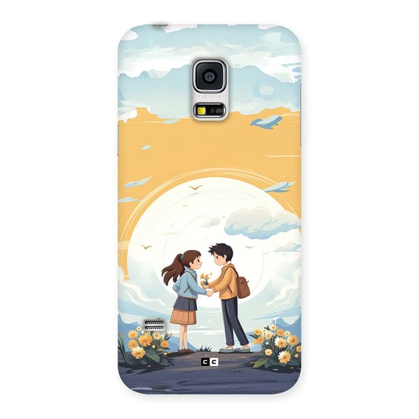 Teenage Anime Couple Back Case for Galaxy S5 Mini