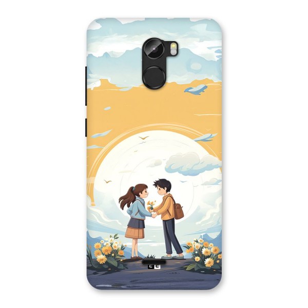 Teenage Anime Couple Back Case for Gionee X1