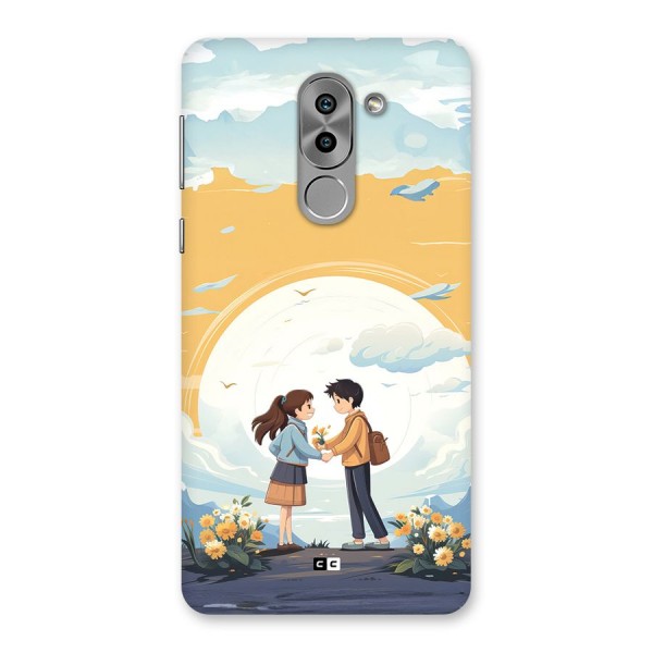 Teenage Anime Couple Back Case for Honor 6X