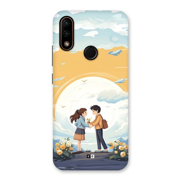 Teenage Anime Couple Back Case for Lenovo A6 Note