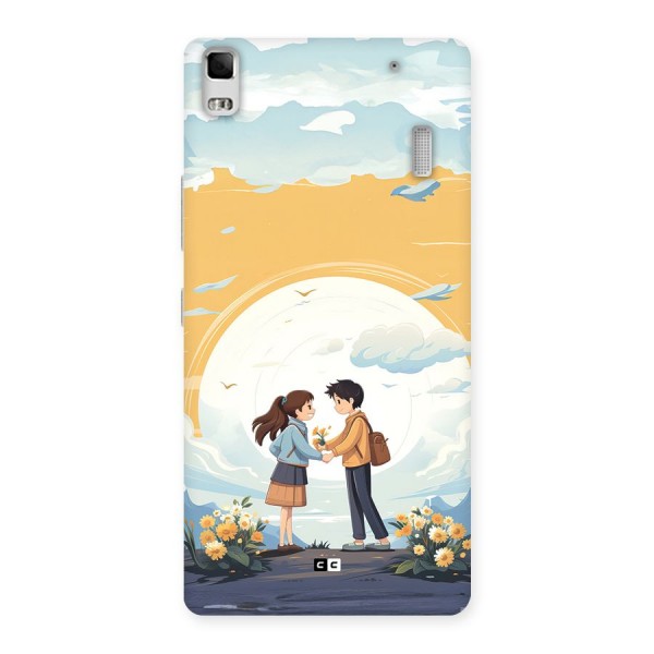 Teenage Anime Couple Back Case for Lenovo K3 Note