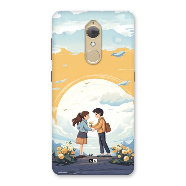 Teenage Anime Couple Back Case for Lenovo K8