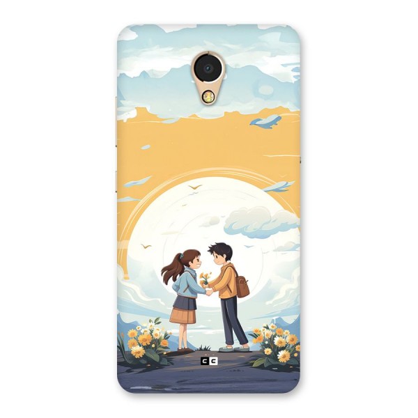 Teenage Anime Couple Back Case for Lenovo P2