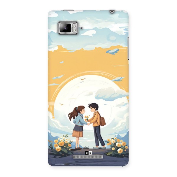 Teenage Anime Couple Back Case for Lenovo Vibe Z K910