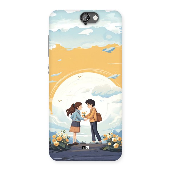 Teenage Anime Couple Back Case for One A9