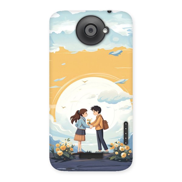 Teenage Anime Couple Back Case for One X