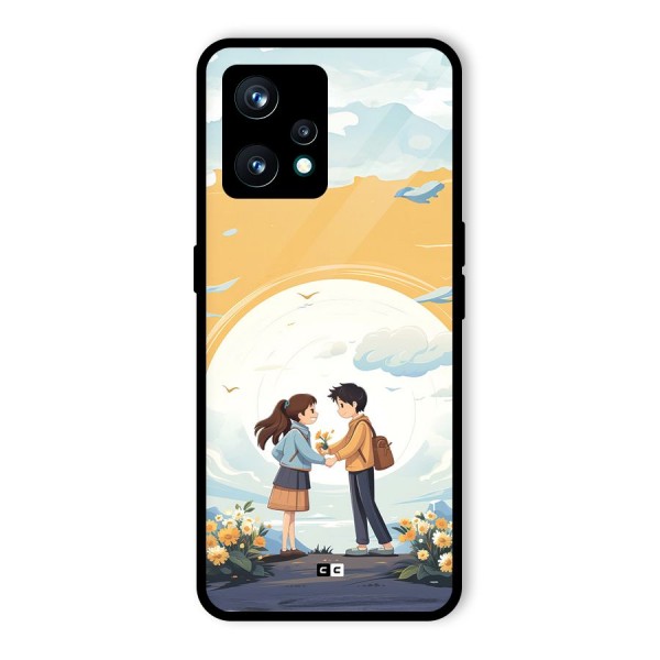 Teenage Anime Couple Back Case for Realme 9