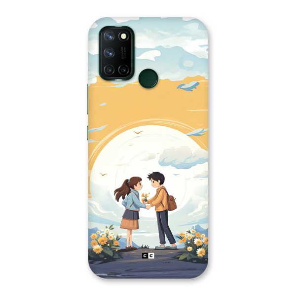 Teenage Anime Couple Back Case for Realme C17