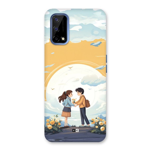 Teenage Anime Couple Back Case for Realme Narzo 30 Pro