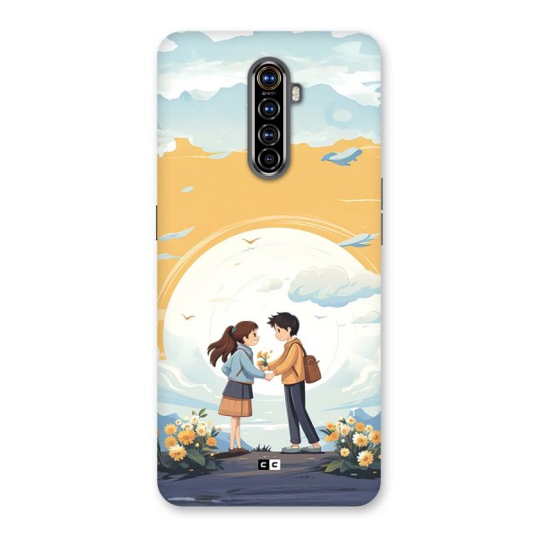 Teenage Anime Couple Back Case for Realme X2 Pro