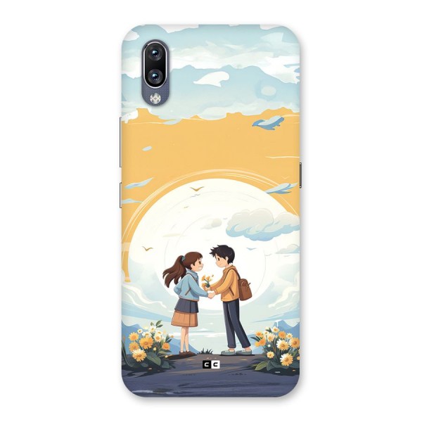 Teenage Anime Couple Back Case for Vivo NEX