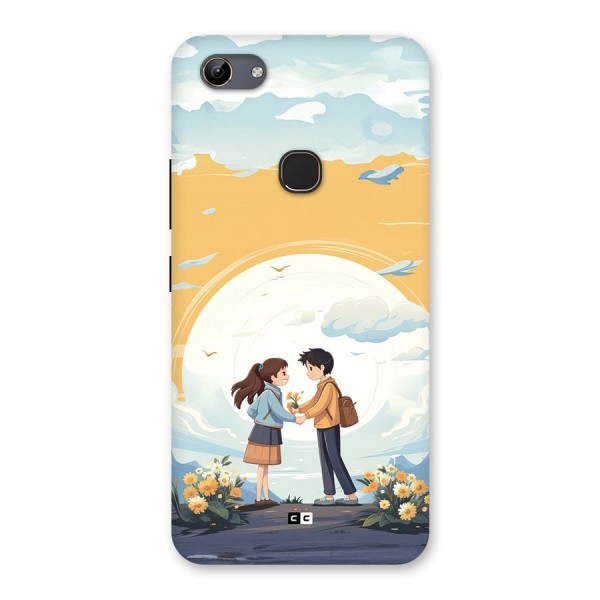 Teenage Anime Couple Back Case for Vivo Y81