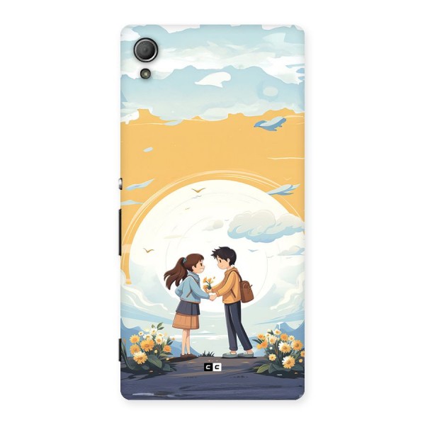 Teenage Anime Couple Back Case for Xperia Z4
