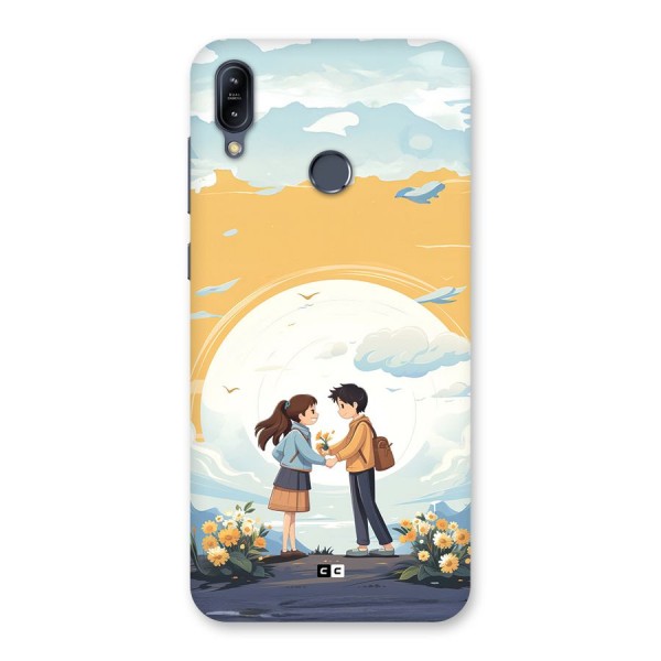 Teenage Anime Couple Back Case for Zenfone Max M2