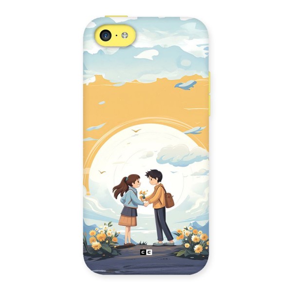 Teenage Anime Couple Back Case for iPhone 5C