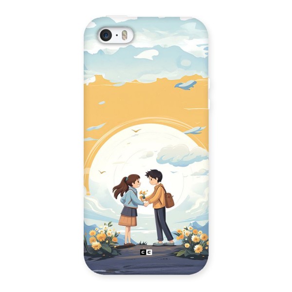 Teenage Anime Couple Back Case for iPhone 5 5s
