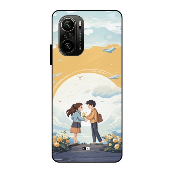Teenage Anime Couple Metal Back Case for Mi 11X Pro
