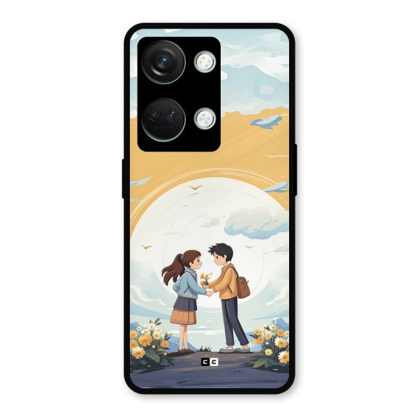 Teenage Anime Couple Metal Back Case for OnePlus Nord 3