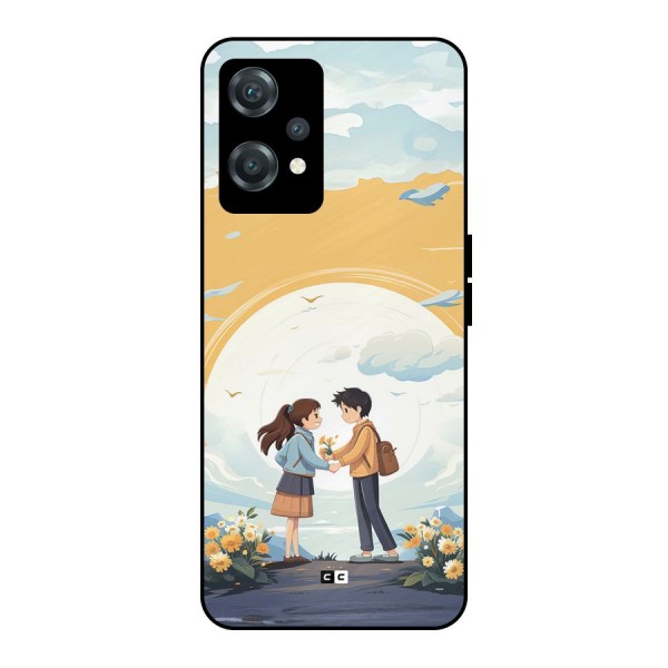 Teenage Anime Couple Metal Back Case for OnePlus Nord CE 2 Lite 5G