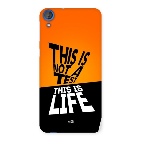 Test Life Back Case for Desire 820