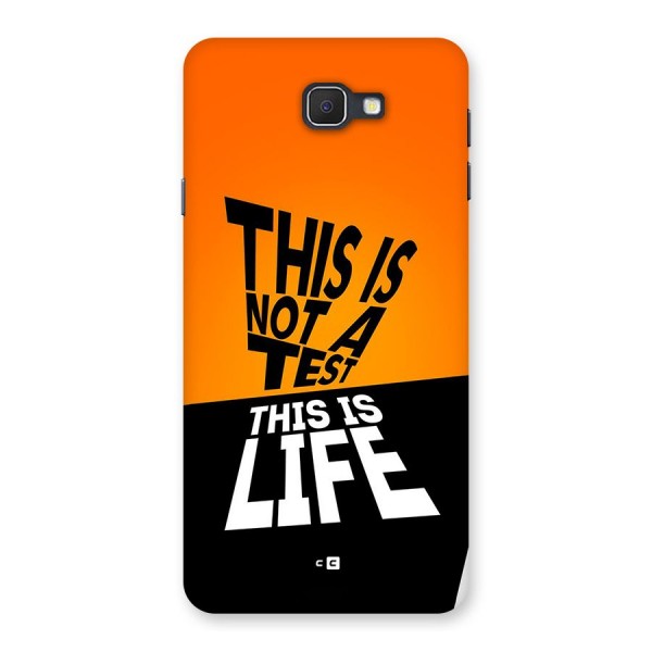Test Life Back Case for Galaxy On7 2016